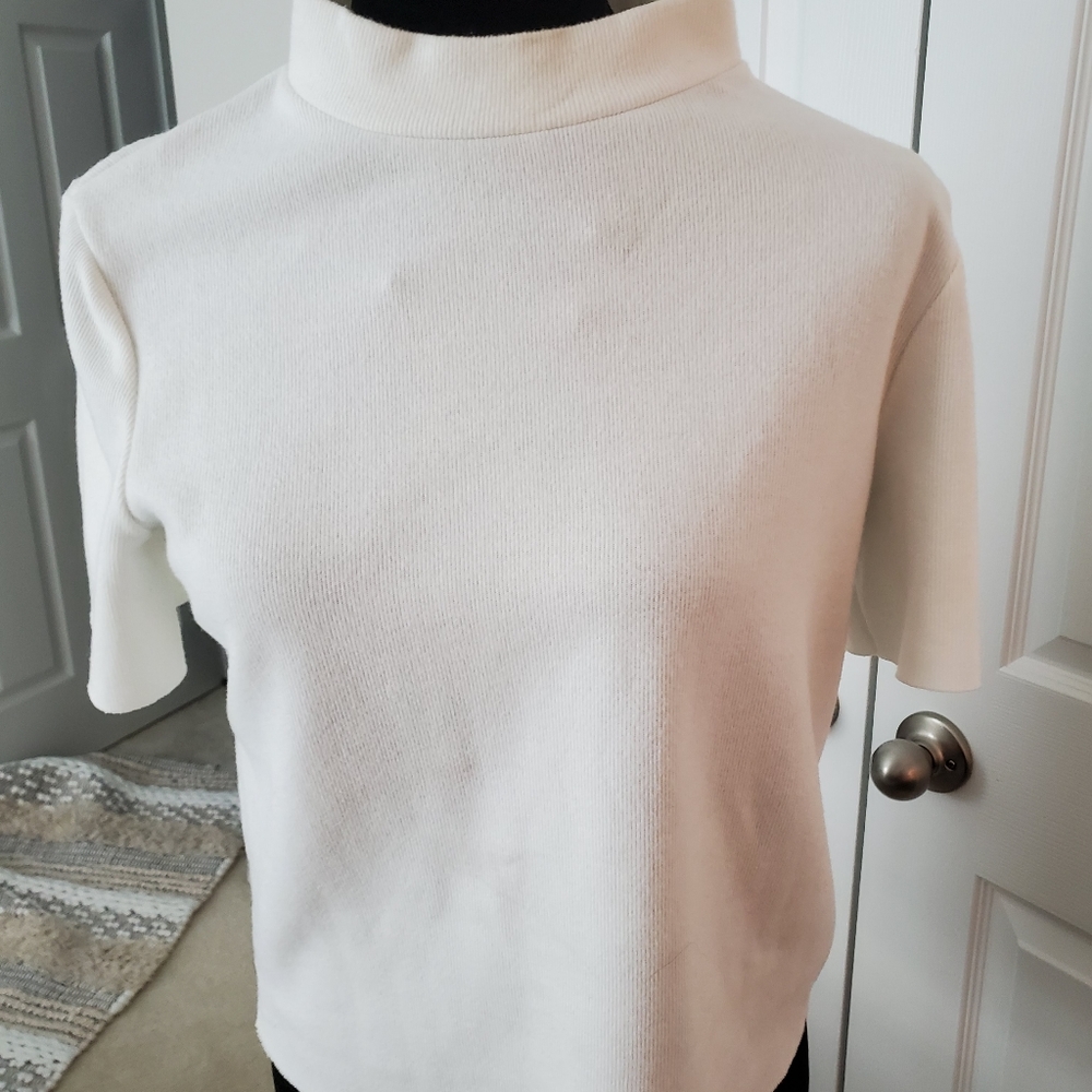 Zara (autumn winter 17-18) mock neck shirt